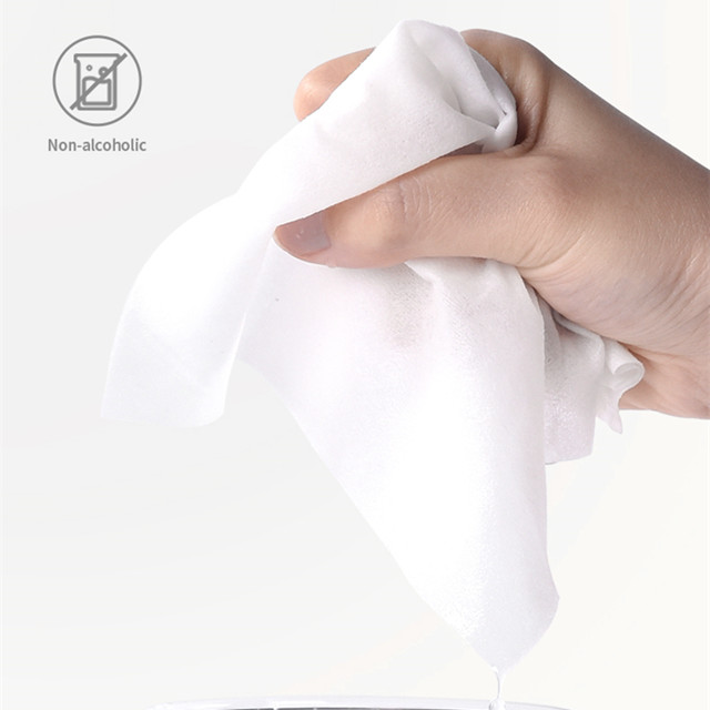 Sterilization and disinfection antibacterial portable home office use wet wipes 