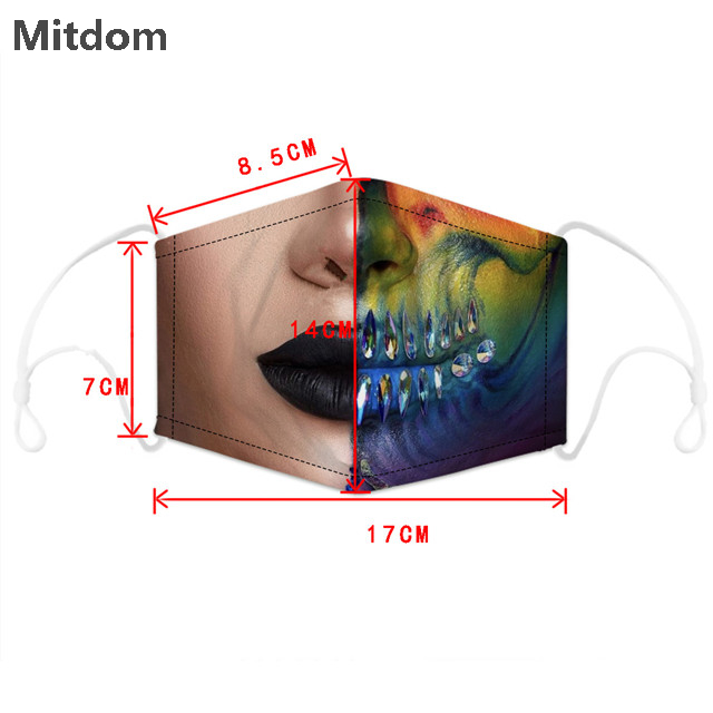 Best selling eco-friendly earloop fashion dust mouth mask with filter