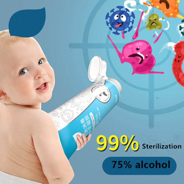 Portable Disposable Hand Sanitizer Gel Antibacterial